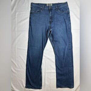 Wrangler Men’s Authentics Bootcut Denim Jean Regular Fit Size 36x34